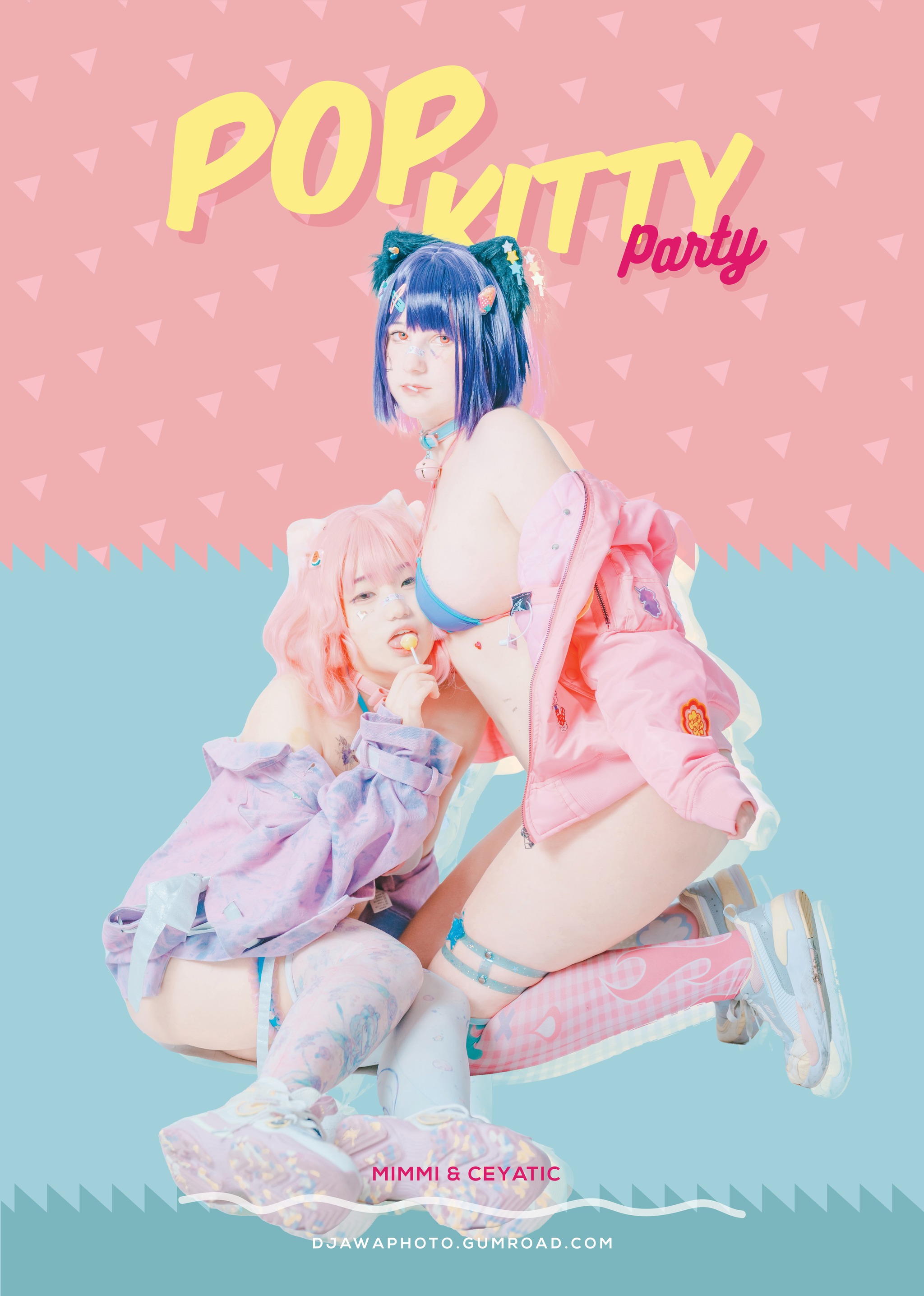 图片[1]-Mimmi(밈미) – NO.031 DJAWA Photo – Mimmi (밈미) × Ceyatic – Pop Kitty Party[125P]-XikXak